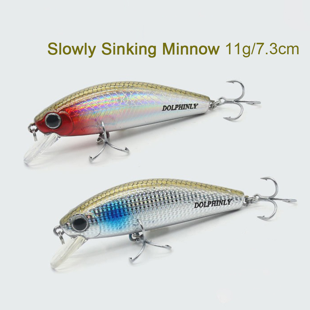 Fishing Hook Treble - Sinking Minnow Fishing Lures 11g Long-range