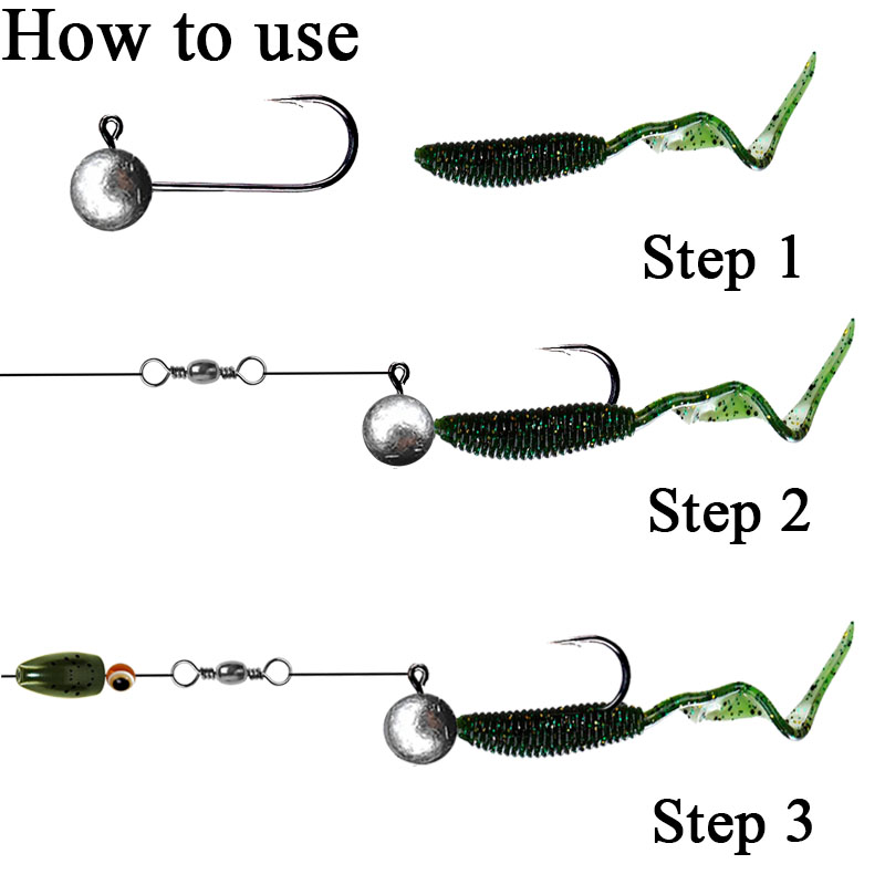 10pcs/lot Jig Head Fishing Hoo - огляд і ціна Fishing Hook Barbless