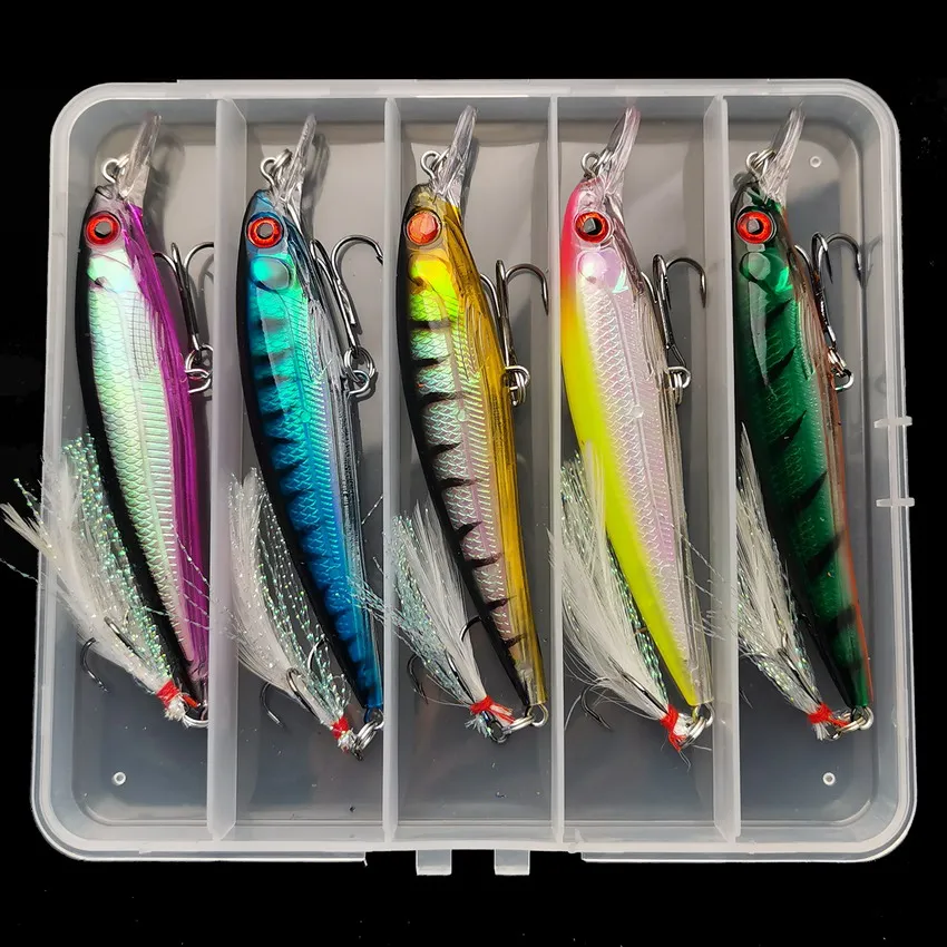 Laser 3D Eyes Bionic Minnow Fi - огляд і ціна Fishing Hook Treble