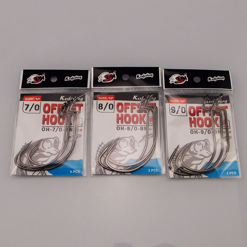 ESFISHING Offset Hook Carbon S - огляд і ціна Fishing Hook Size