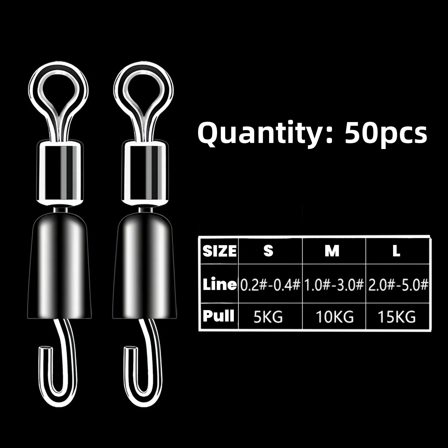 50pcs Carp Fishing Quick Chang - огляд і ціна Fishing Hook Stainless Steel