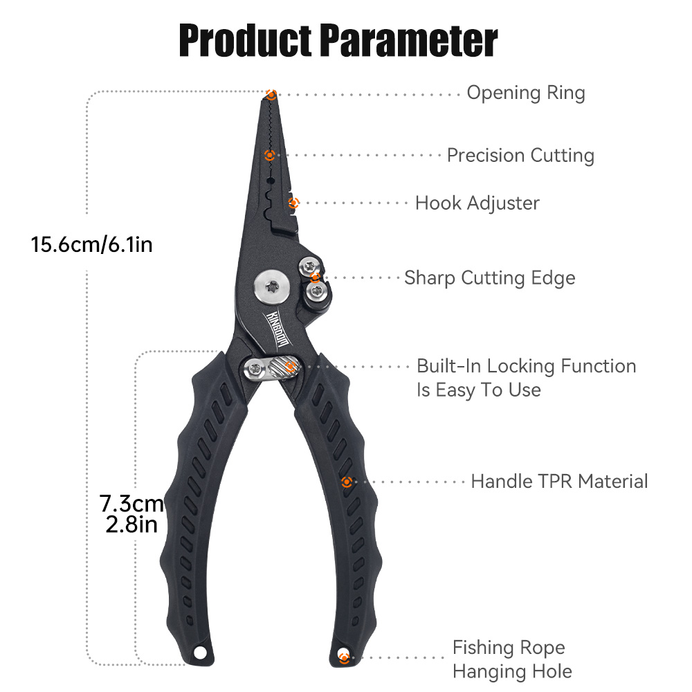 Kingdom Fishing Pliers Multifu - огляд і ціна Fishing Hook Remover