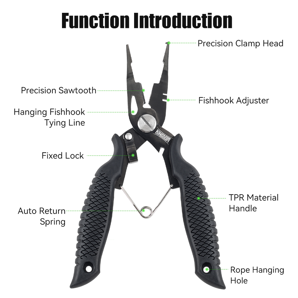 Kingdom Fishing Pliers Multifu - огляд і ціна Fishing Hook Remover