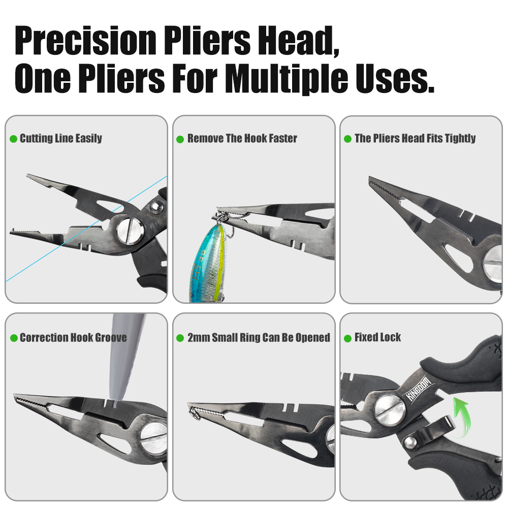Kingdom Fishing Pliers Multifu - огляд і ціна Fishing Hook Remover