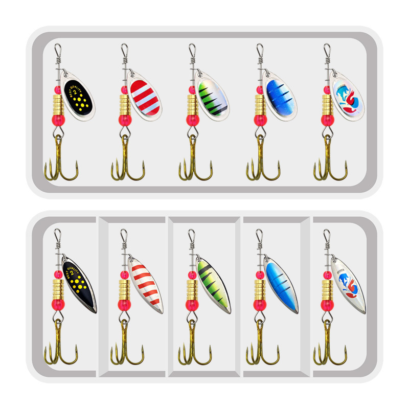 Fishing Lure Spinner Rotation  - огляд і ціна Fishing Hook Treble