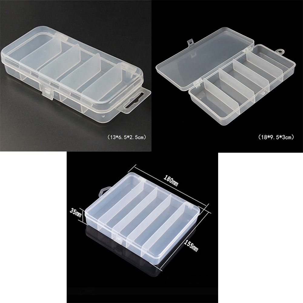 1/3pcs 3 Sizes of Plastic Fish - огляд і ціна Fishing Hook Size