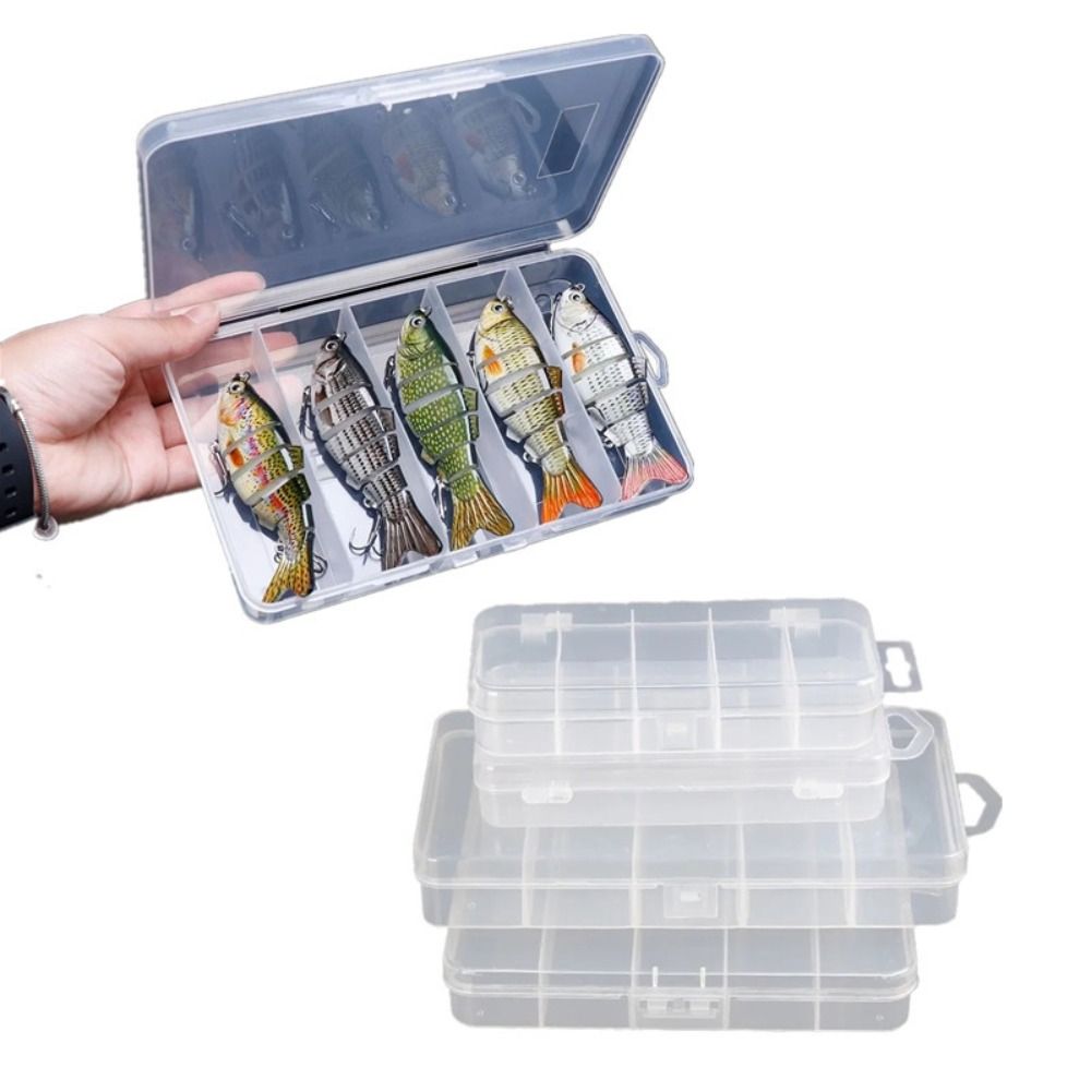 1/3pcs 3 Sizes of Plastic Fish - огляд і ціна Fishing Hook Size