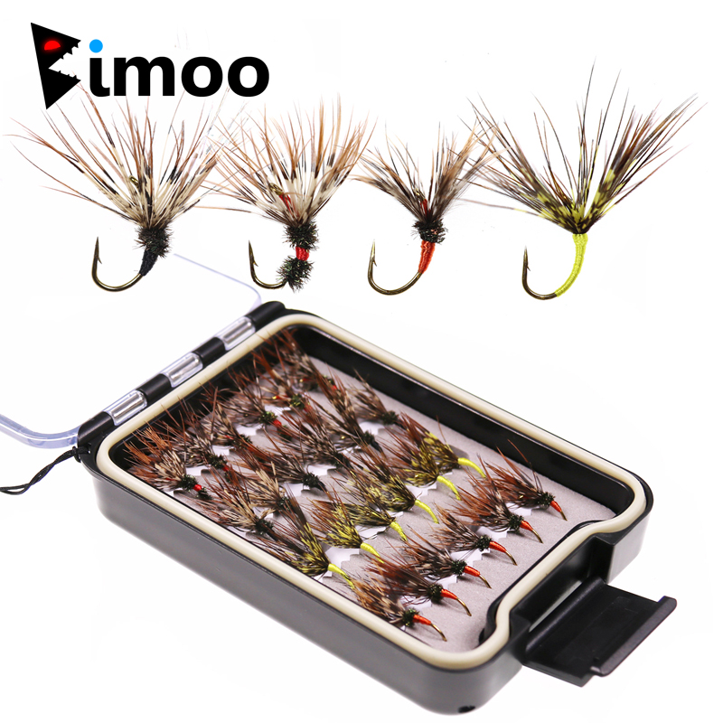 Bimoo 24PCS/Box Tenkara Flies  - огляд і ціна Fishing Hook Size