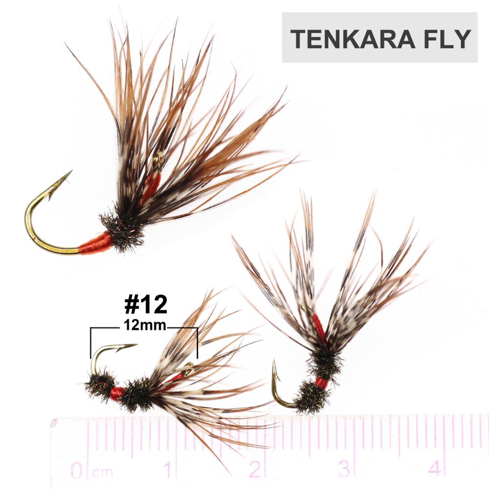 Bimoo 24PCS/Box Tenkara Flies  - огляд і ціна Fishing Hook Size