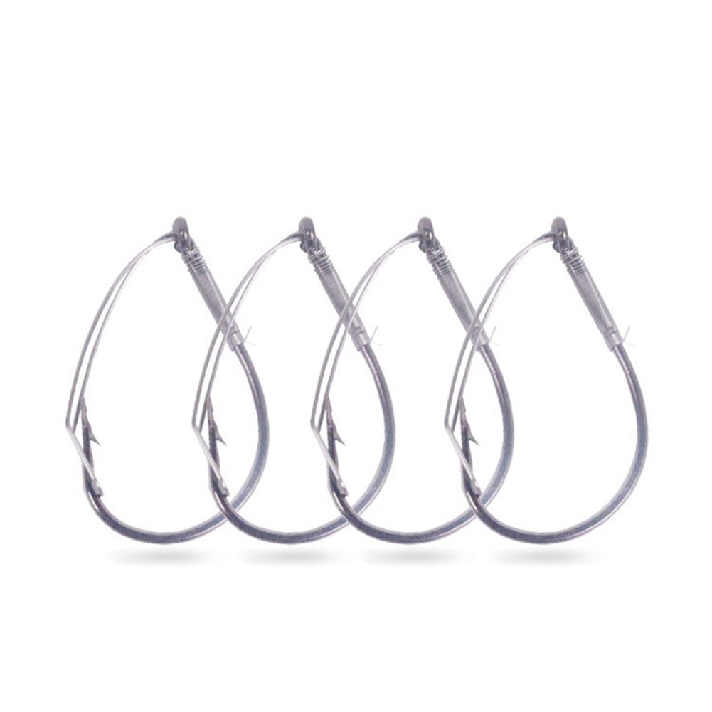 10Pcs/Box High Carbon Steel Wa - огляд і ціна Fishing Hook Weedless