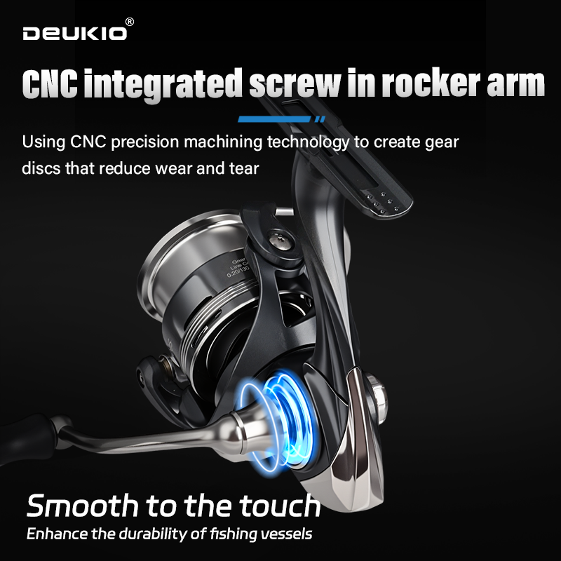 DEUKIO Sea Fishing Spinning Re - огляд і ціна Abu Garcia Reel Max