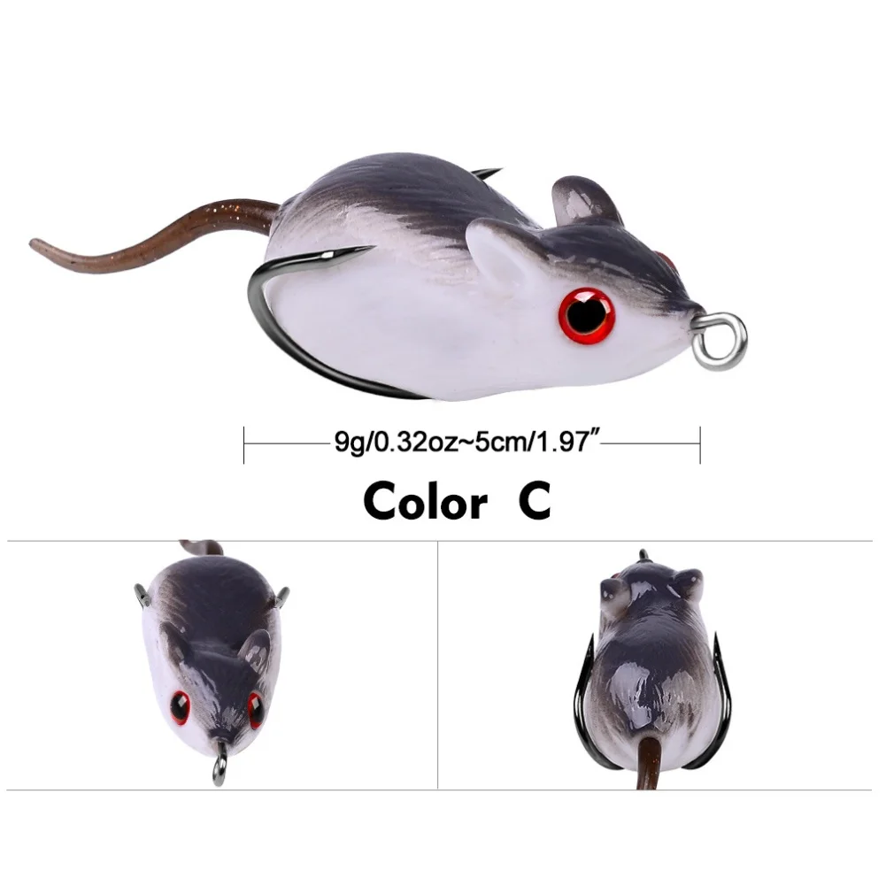 Soft Amphibian Fishing Lure wi - огляд і ціна Fishing Hook Weedless