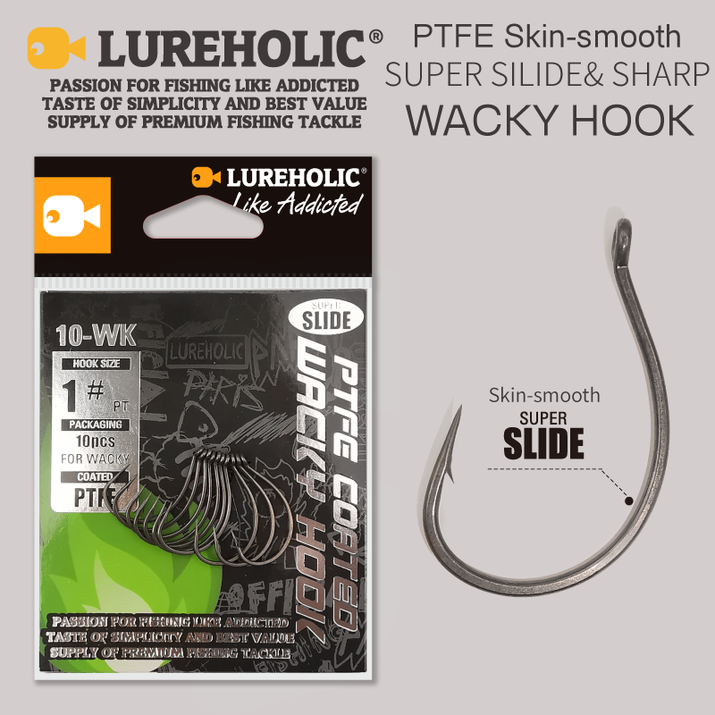 LUREHOLIC PTFE Super Slide Wac - огляд і ціна Fishing Hook Assortment