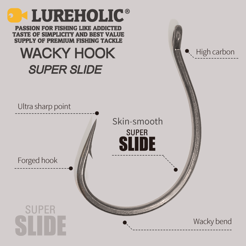 LUREHOLIC PTFE Super Slide Wac - огляд і ціна Fishing Hook Assortment