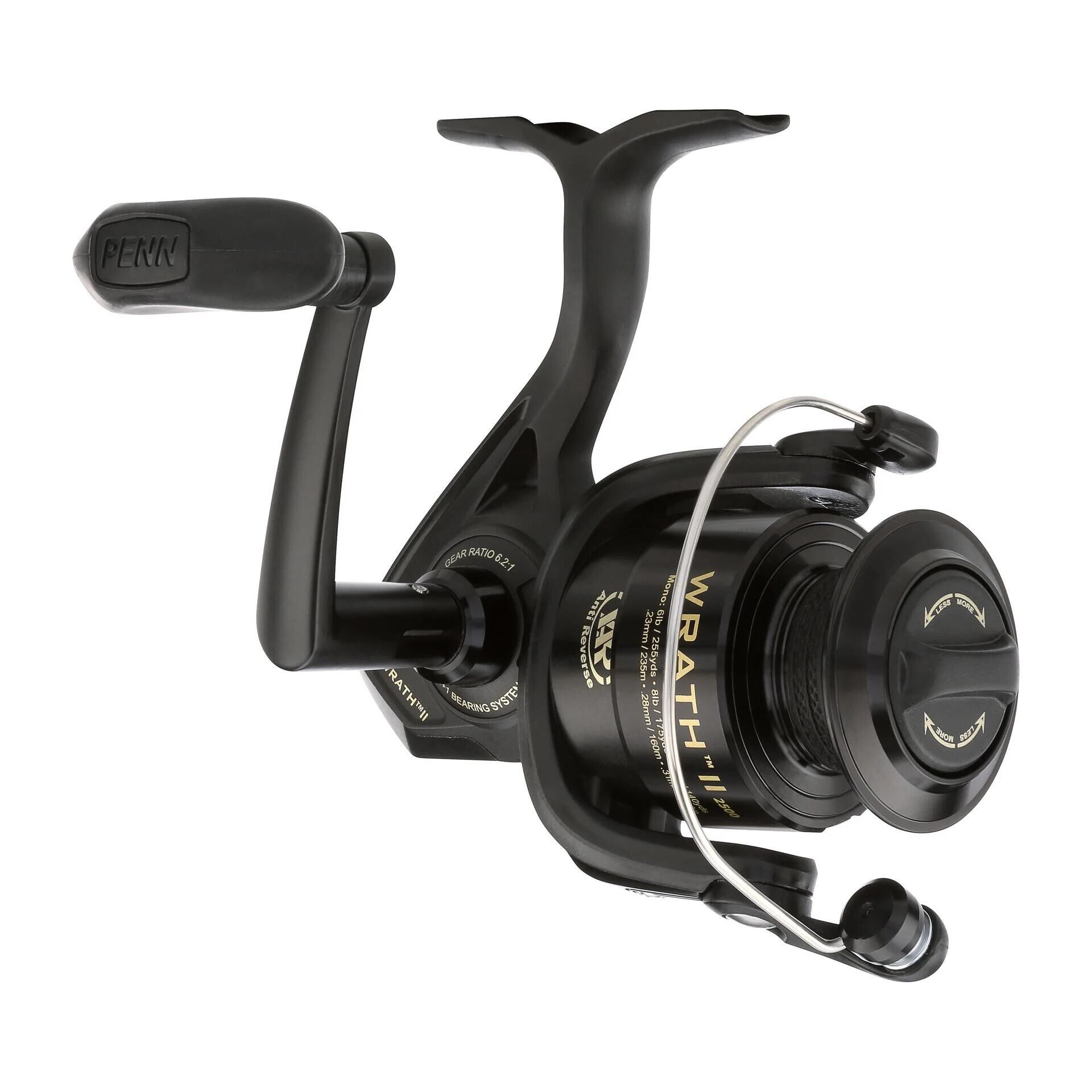 PENN WRATH II Spinning Reel 25 - огляд і ціна Penn Reel Battle