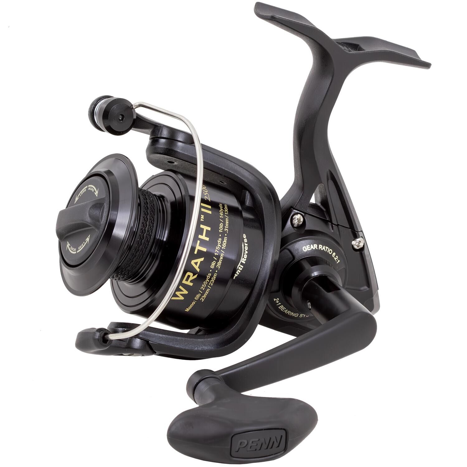 PENN WRATH II Spinning Reel 25 - огляд і ціна Penn Reel Battle