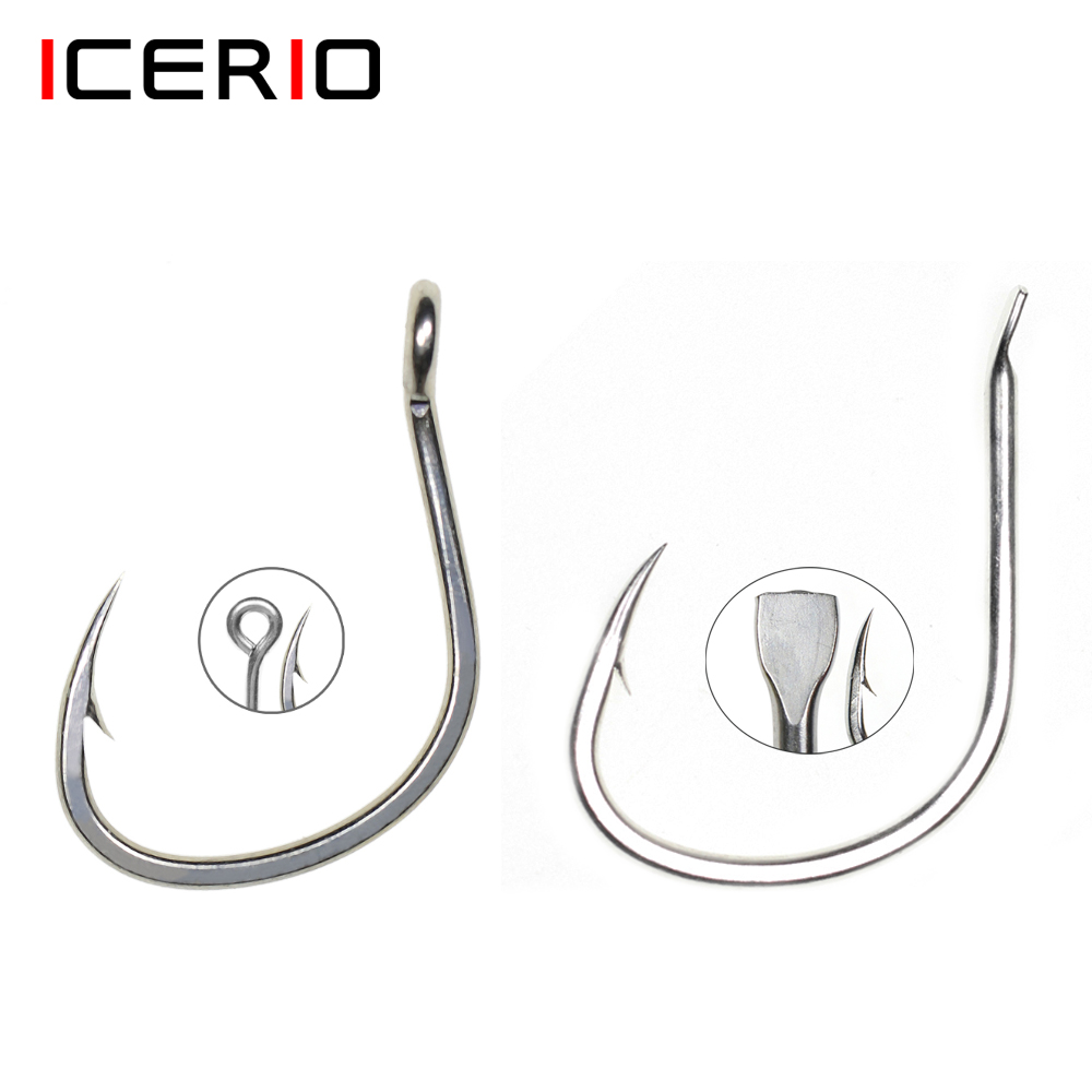 ICERIO 10PCS Matte Tin Coating - огляд і ціна Fishing Hook Assortment