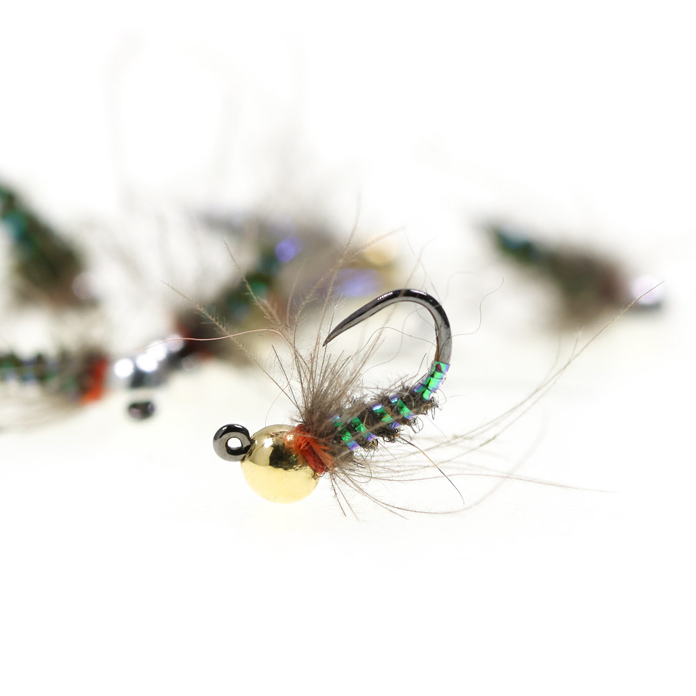 4pcs #16 Tungsten Beadhead CDC - огляд і ціна Fishing Hook Barbless