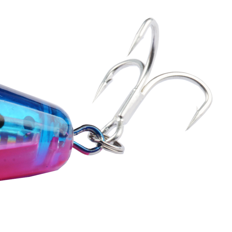 1pc 43g Big Popper Floating Wo - огляд і ціна Fishing Hook Size