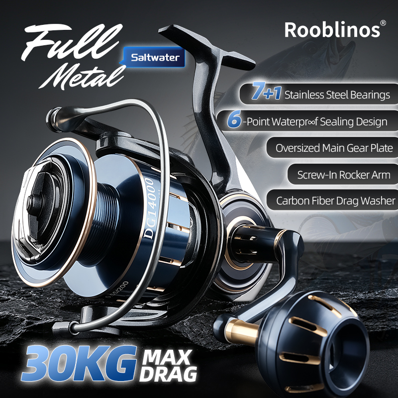 Rooblinos DG Spinning Reel, 12 - огляд і ціна Abu Garcia Reel Max