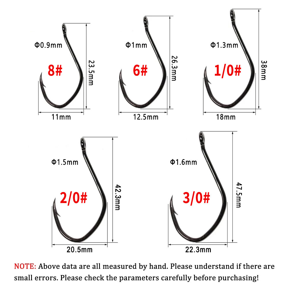 Wifreo 20pcs V Shape Catfish H - огляд і ціна Fishing Hook Assortment