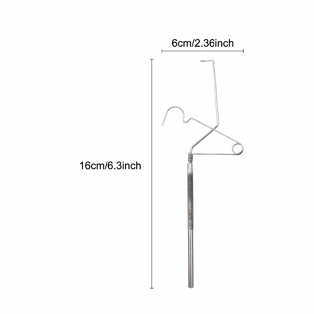 Fly Fishing Knot Tying Tool Ty - огляд і ціна Fishing Hook Stainless Steel