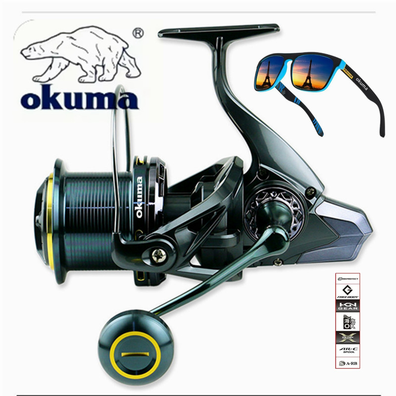 OKUMA Fishing Reel 9000-14000  - огляд і ціна Abu Garcia Reel Max