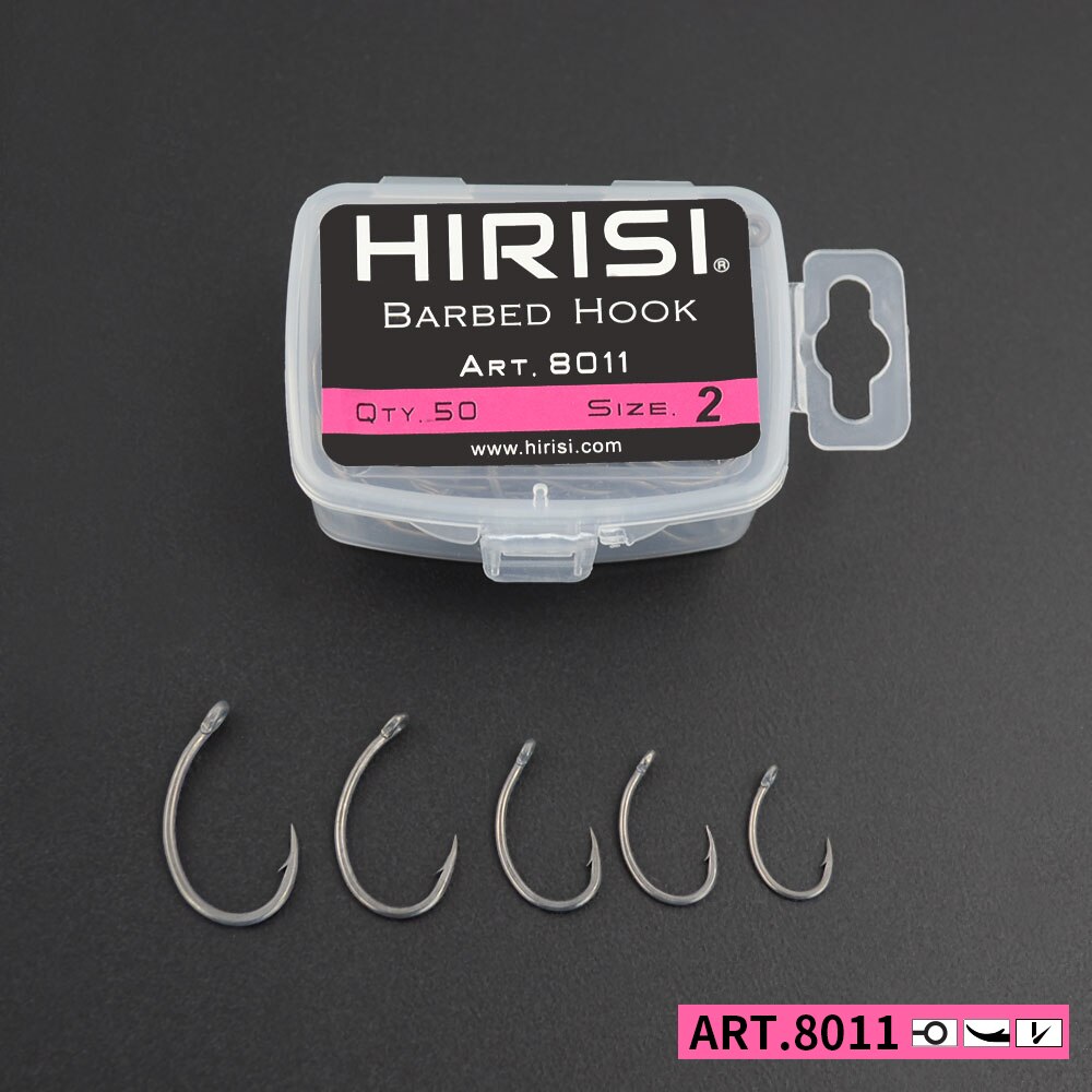 Hirisi Carp Fishing Hooks 50pc - огляд і ціна Fishing Hook Assortment