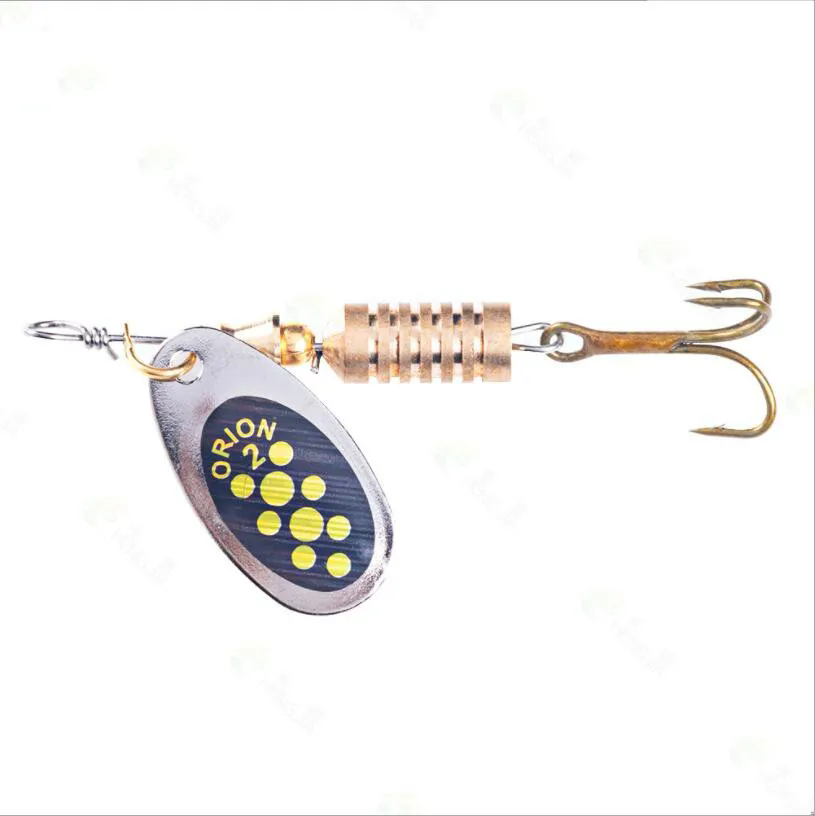1PCS Metal Plating Spinner Bai - огляд і ціна Fishing Hook Treble