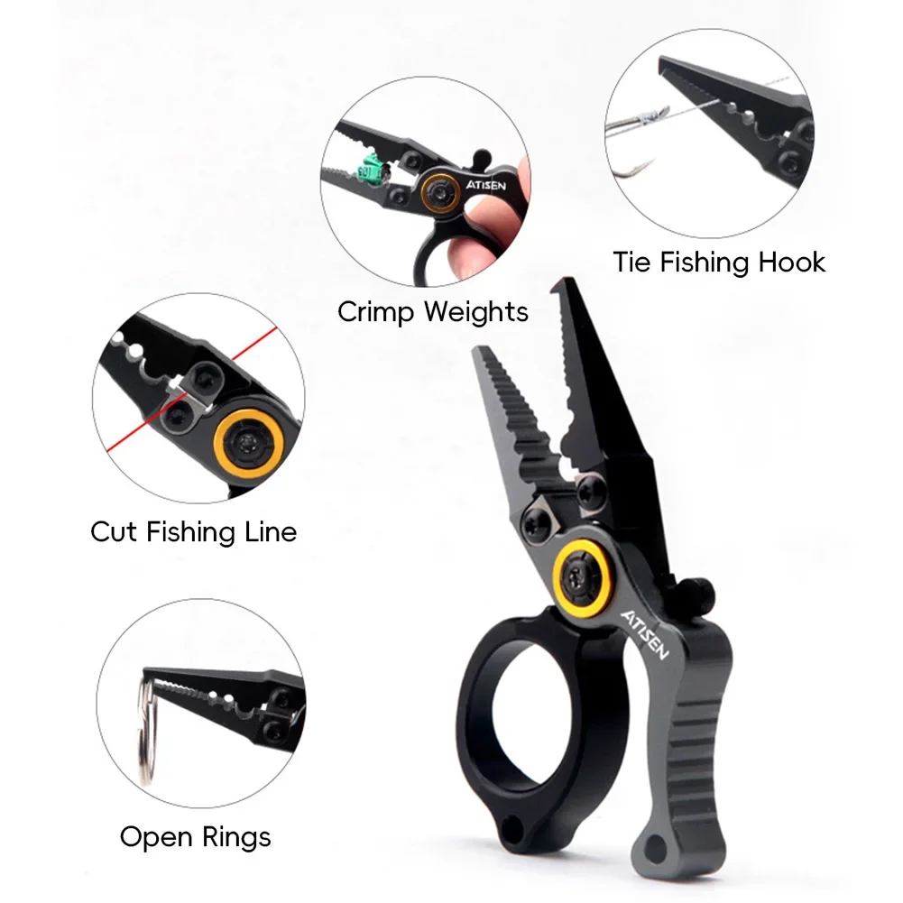 Fishing Pliers Mini Size Outdo - огляд і ціна Fishing Hook Size