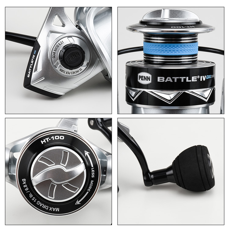 PENN BATTLE BTL IV DX 3000 400 - огляд і ціна Penn Reel Battle