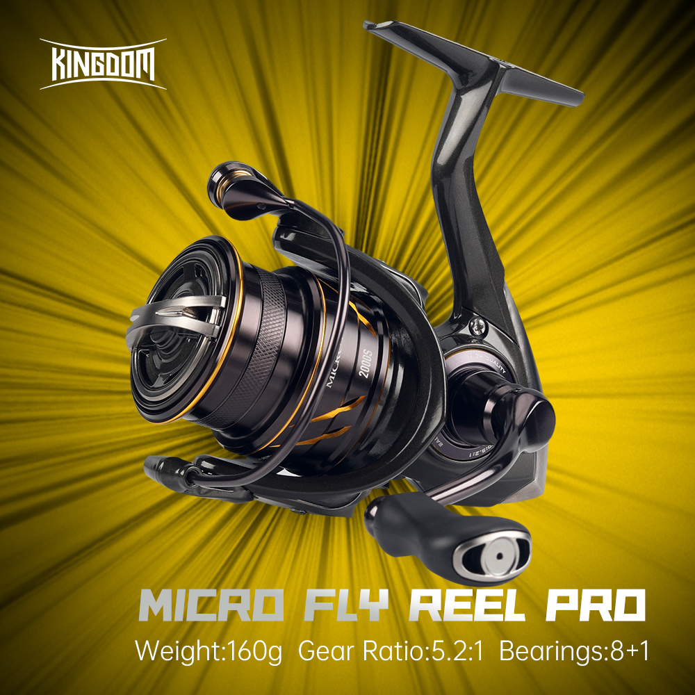 Kingdom Micro Fly Pro Fishing  - огляд і ціна Kastking Reel Zephyr