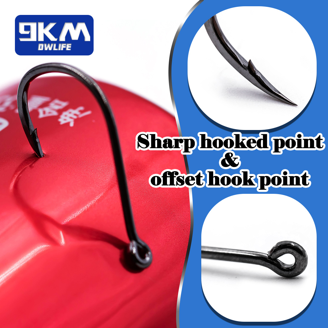 9KM Iseama Fishing Hooks 50~20 - огляд і ціна Fishing Hook Assortment