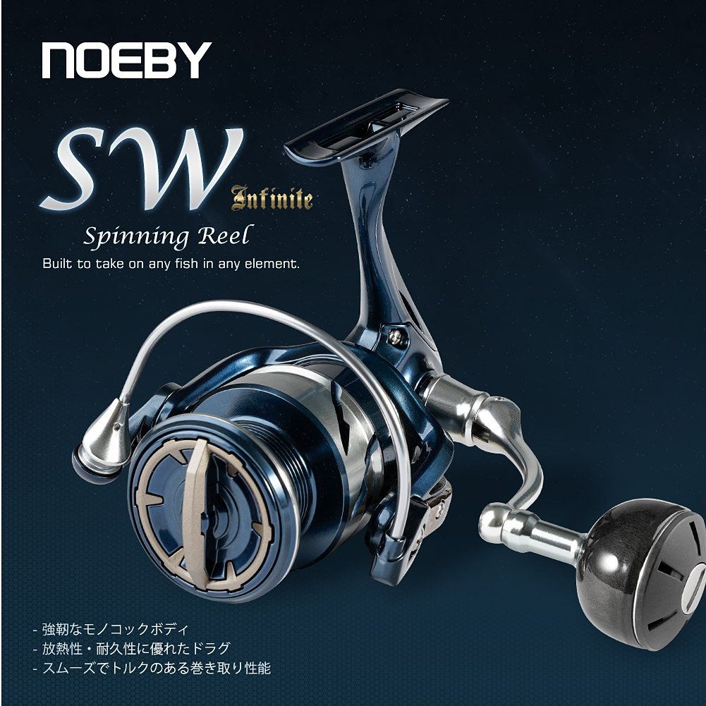 Noeby Spinning Fishing Reel 25 - огляд і ціна Daiwa Reel Bg
