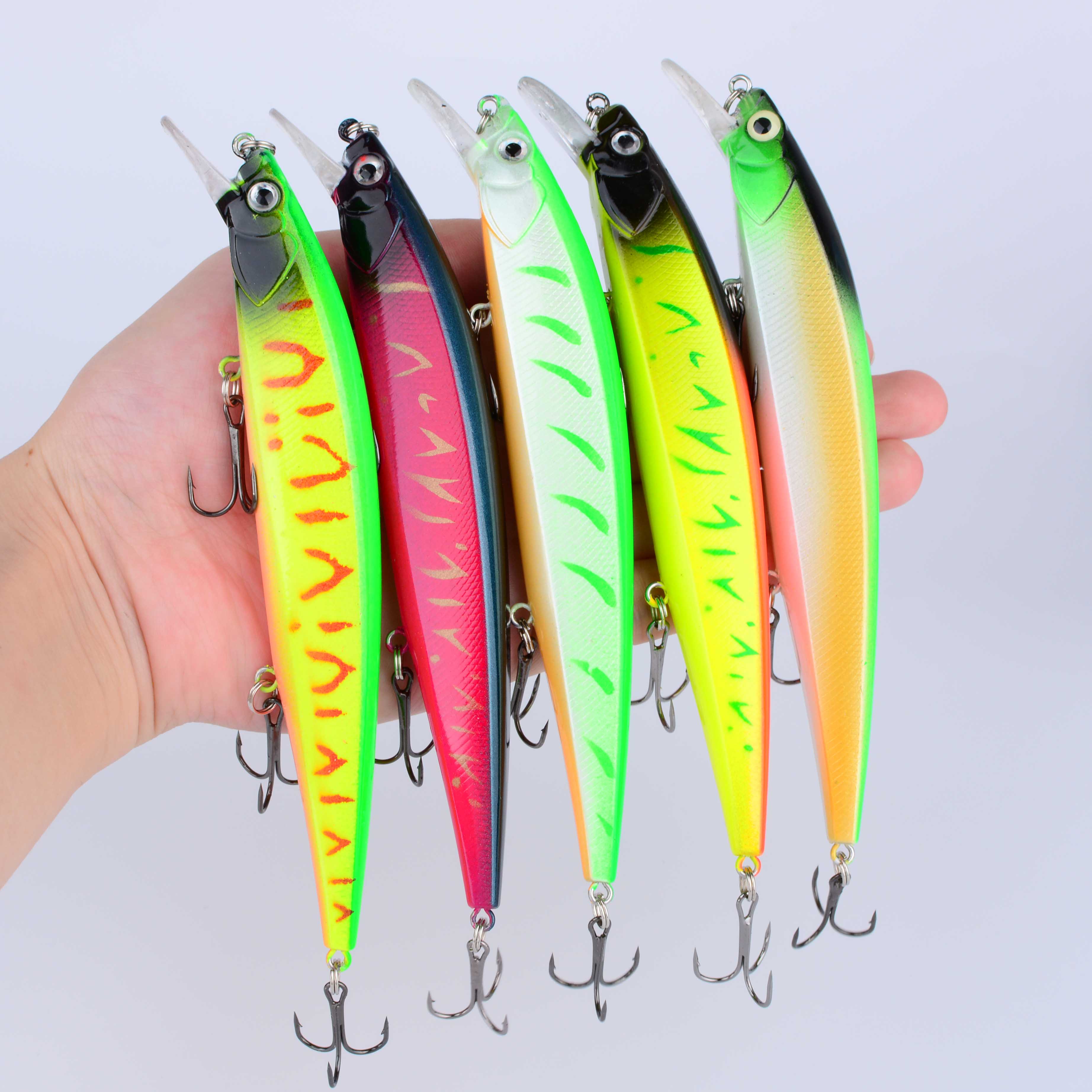 1pc 14cm/20g Plastic Simulatio - огляд і ціна Fishing Hook Treble
