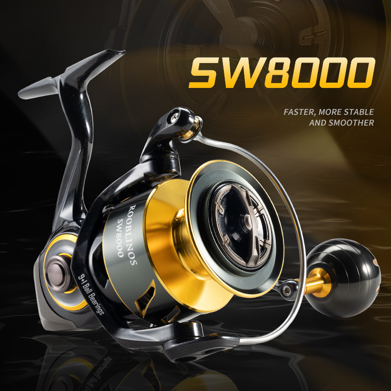 Rooblinos SW Spinning Reel Ult - огляд і ціна Abu Garcia Reel Max